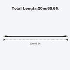 Alvin's Cables M12 X Coded 8 Pin Male to RJ45 Shielded Ethernet Cable M12 8 - Image 7