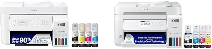 Epson EcoTank ET-4800 Wireless All-in-One Cartridge-Free Supertank Printer by Epson