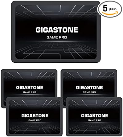 Gigastone SATA SSD 256GB 2.5 inch SSD 510MB/s Upgrade Laptop PC Memory and by Gigastone