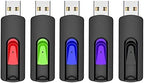 RAOYI 5 Pack 64GB USB Flash Drive, USB 2.0 Memory Stick Thumb Drives Jump Drive - Image 2