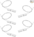 5 Pack Magnetic Contacts Switch Window Door Sensor by WESUA