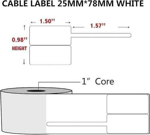 100 Pcs Cable Labels - Image 2