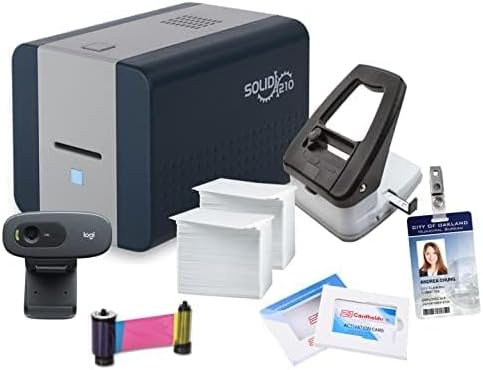 Easy Badges Solid 210 ID Badge Printer | - Image 2