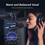 TONOR Dynamic Microphone, XLR/USB Microphone - Image 2