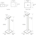 Kanto SP32PLW Universal Speaker Floor Stands - Image 7
