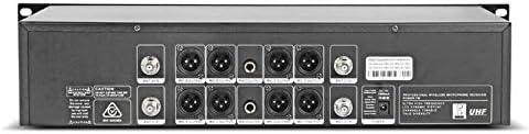 wenwen Wireless Microphone System Pro Audio 8 Channel UHF 8 Lavalier Bodypacks - Image 7