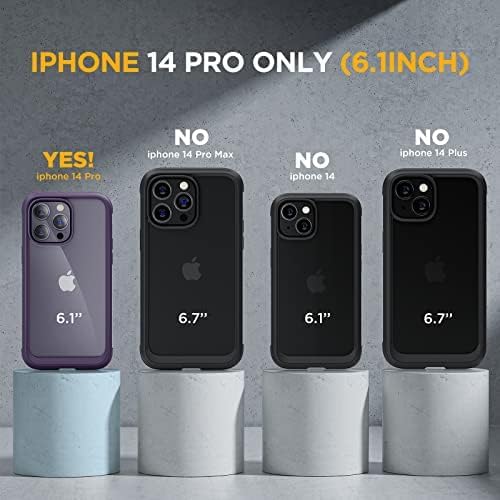 Miracase Glass Series Designed for iPhone 14 Pro Case 6.1 Inch, Upgrade - Image 2