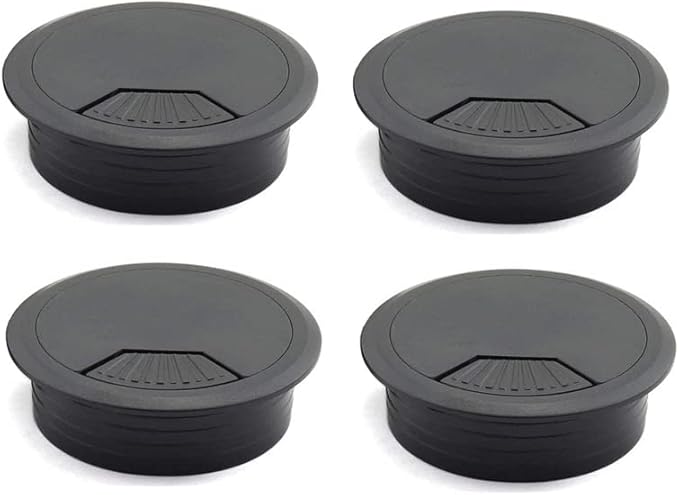 4pcs 2 inch Desk Wire Cord Cable Grommets Hole Cover - Image 3