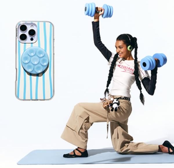 PopSockets Suck-Up™ Suction Grip & Stand, 3-in-1 MagSafe Phone Mount - Image 6
