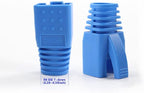 50 Pcs Cat7 Cat7A Cat8 Strain Relief Boot, RJ45 Plug Connector Cover Modular - Image 2