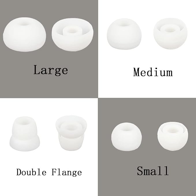Silicone Ear Tips Earbud Replacement Tips Earbuds Eargels Earpads Earbuds Tips - Image 3
