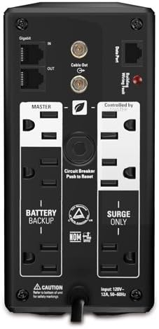 APC Back-UPS Pro 700VA UPS, 420W Battery Backup & Surge Protector, 6 Outlets - Image 4