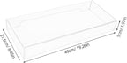 Cabilock Clear Desktop Computer Keyboard Cover Skin, Keyboard Cover, Acrylic - Image 2