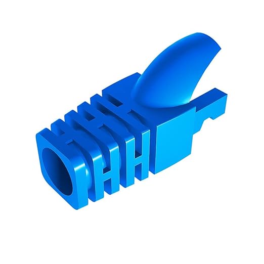 50 Pcs Cat5 Cat5E Cat6 Strain Relief Boot, RJ45 Plug Connector Cover Modular by VIVOCH