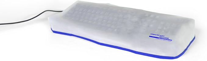 Keyboard Dust Cover, Covers Large Size PC Keyboards, Silky Smooth Antistatic - Image 3