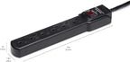Amazon Basics Surge Protector Power Strip, 6-Outlet - Image 5