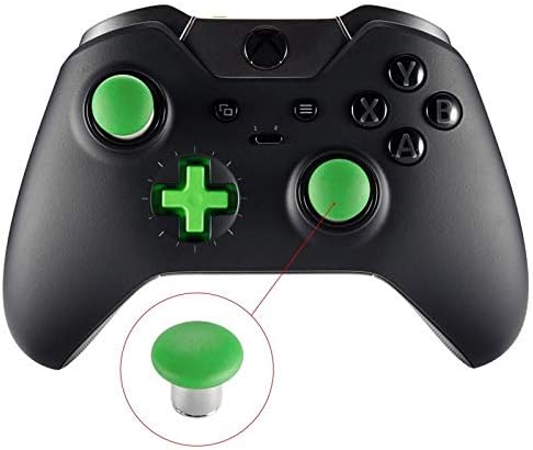 eXtremeRate 8 in 1 Green Metal Magnetic Thumbsticks Analog Joysticks - Image 6