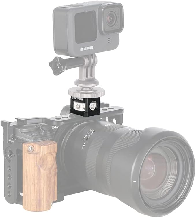 NICEYRIG Cold Shoe Adapter for ARRI Mount, Thumbscrew Easy Mounting Cold Shoe - Image 7