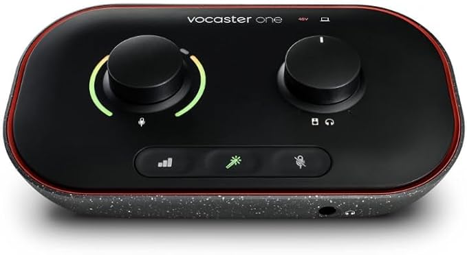 Focusrite Vocaster One — Podcasting Interface by Focusrite