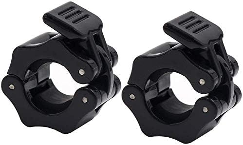 1 inch Barbell collars clamps 2 pack by Hididi