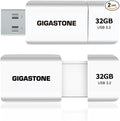 GIGASTONE 32GB Flash Drive Z60 USB 3.2 Gen 1, 100MB/s Ultra Fast, Retractable by Gigastone
