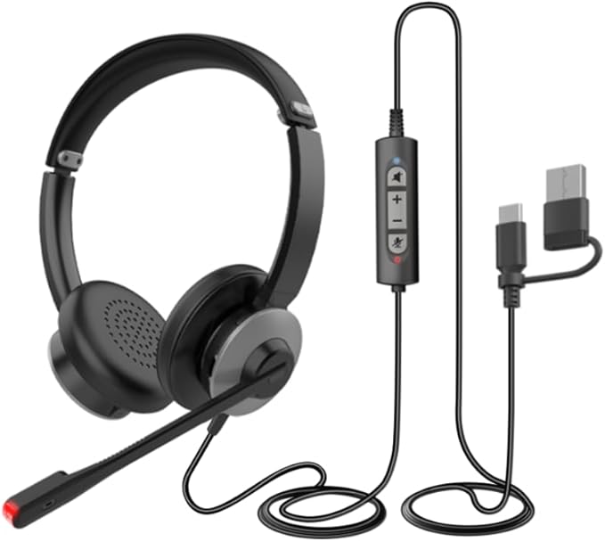 Earbay USB Headset with Microphone - Image 4