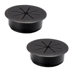 2 Pcs Desk Grommet 2" / 50 mm, Desk Hole Cover by EASYEAH