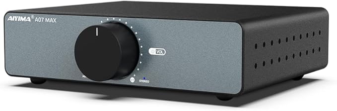 AIYIMA A07 MAX 2 Channel Stereo Amplifier Home Audio 300W*2 TPA3255 Class D by ExporeHiFiNeverEnd