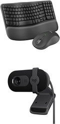 Logitech Wave Keys MK670 Combo, Wireless Ergonomic Keyboard by Logitech