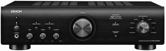 Denon PMA-600NE Stereo Integrated Amplifier | Bluetooth Connectivity | 70W x 2 by DenonElectronicsUSALLC