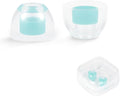 OKCSC 2 Pieces Liquid Silicone Eartips, Breathable Silicon Eartips Set by okcsc