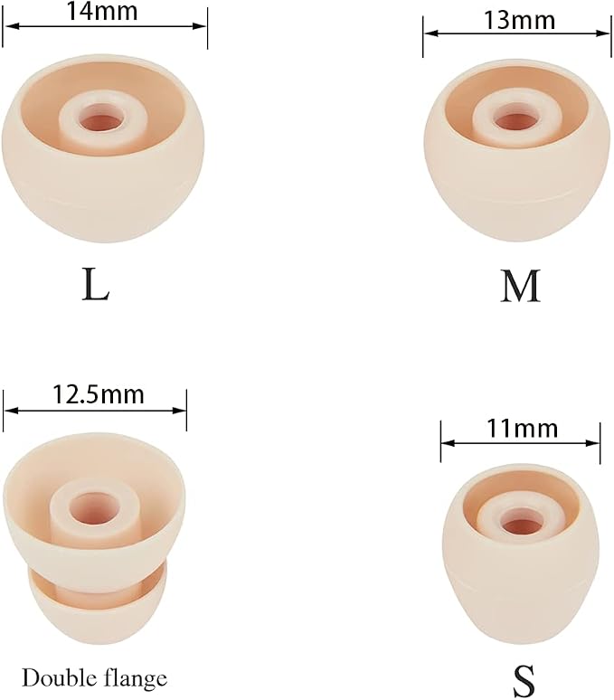 Earbud Tips Earbud Replacement Tips Replacement Earbud Tips Silicone Earbud - Image 2