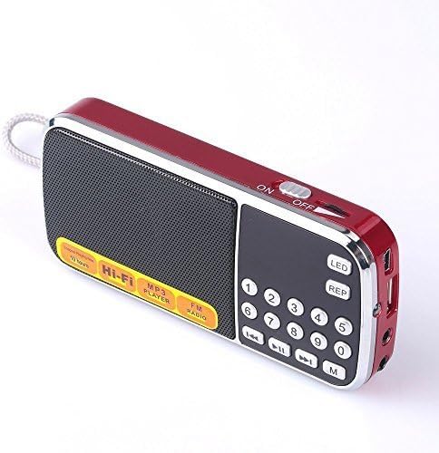 Leting Portable AM/FM Radio and MP3 Speaker, Mini Rechargeable Radio - Image 2