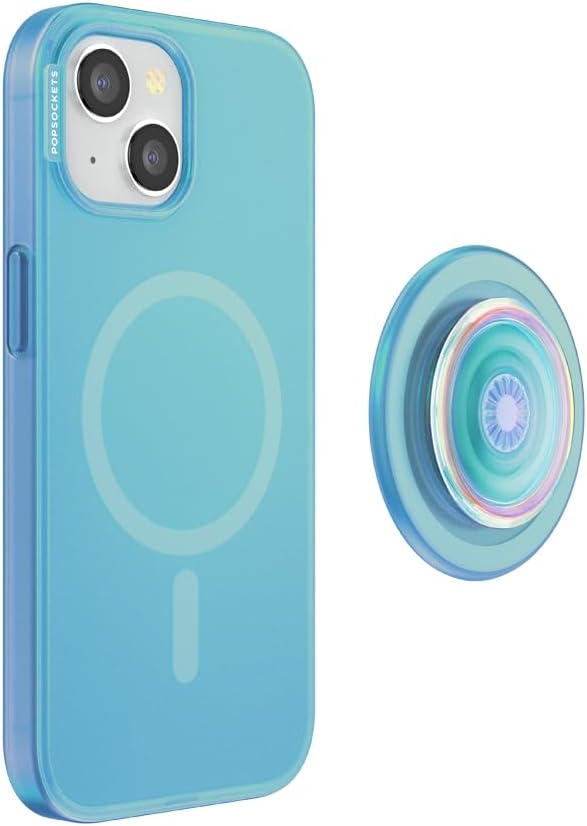 PopSockets iPhone 15 Case with Phone Grip and Slide Compatible with MagSafe - Image 4