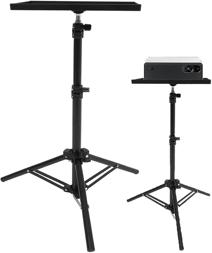 MAGICLULU Projector Stand Tripod 44.88 Inch Height Adjustable Tripod Stand by MAGICLULU