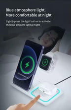 3-in-1 Wireless Charger for iPhone 16/15/14/13/12/11, Apple Watch All Series - Image 5