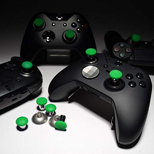 eXtremeRate 8 in 1 Green Metal Magnetic Thumbsticks Analog Joysticks - Image 8