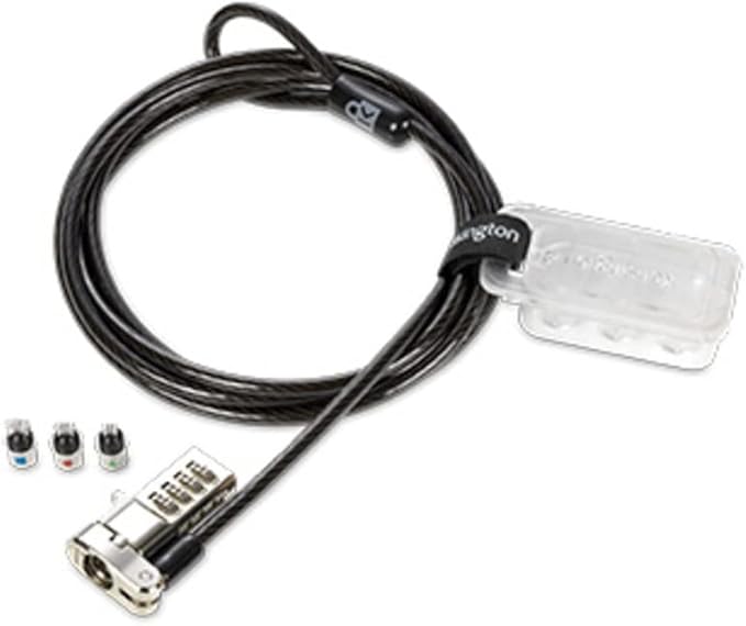 Kensington Universal 3-in-1 Combination Laptop Lock, Computer Security Locking - Image 8