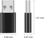 USB A Male to USB C Female OTG Adapter, USB 3.2 GEN2 10Gbps One-Sided - Image 3