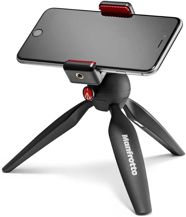 Manfrotto Mini Tripod with Universal Smartphone Clamp, Made in Italy, - Image 2