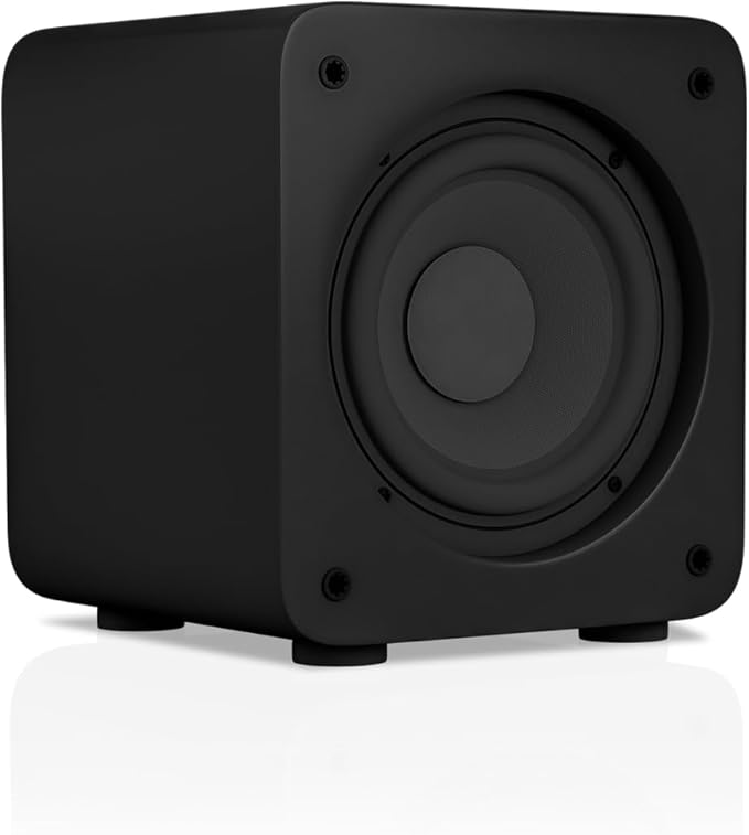 Audioengine S6 210W Compact Powered Mini Subwoofer- Powerful Bass in a Small - Image 3