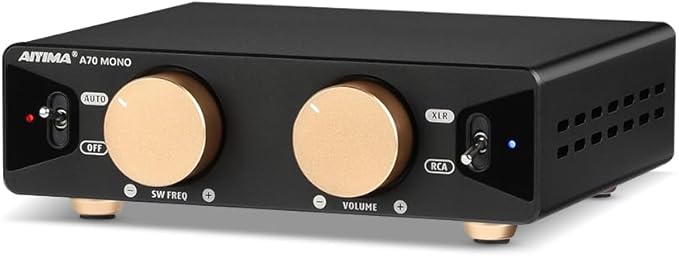 AIYIMA A70 Mono Amplifier with PFFB Home Audio Receiver, TPA3255 Class D Amp by ExporeHiFiNeverEnd