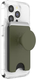 PopSockets Phone Wallet with Expanding Grip and Adapter Ring by PopSockets