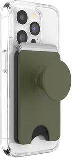 PopSockets Phone Wallet with Expanding Grip and Adapter Ring by PopSockets