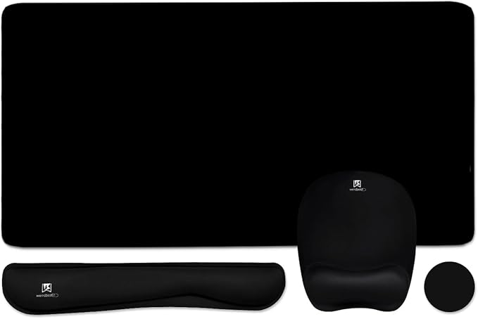 Keyboard Wrist Rest Large Mouse Pad Wrist Support by WBWEIRDBEAST
