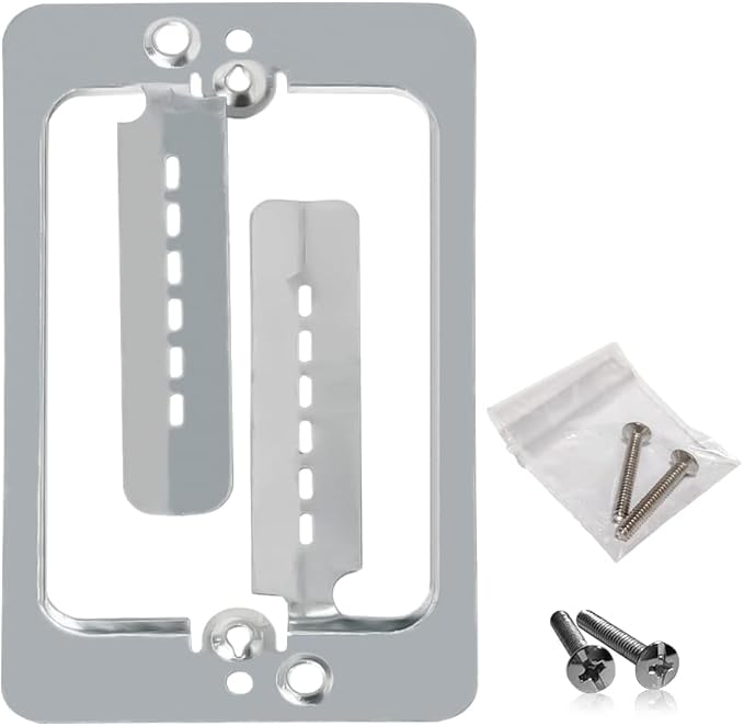 LV1 Low Voltage Mounting Bracket 1 Gang – Single Gang Drywall Brackets - Image 2