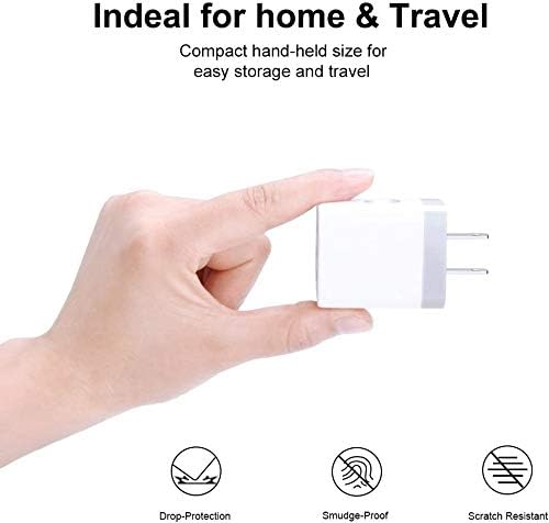 USB Charger Cubes, Wall Charger Adapter, Sicodo 3Pack Universal Travel 3.1A 3 - Image 6