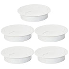 5 Pcs Desk Grommet 2-3/8" / 60 mm, Desk Cord Hole Cover, Cable Grommet ABS by EASYEAH