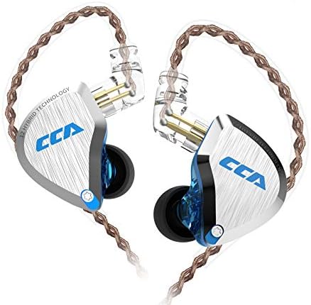 CCA C12 in Ear Monitor Headphones 5BA 1DD Hybrid HiFi IEM Earphones Noise by CCA