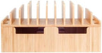 MobileVision Bamboo 10-Port Charging Station & Docking Organizer - Image 4